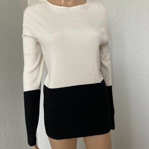 Sharon Young Cream & Black Top Extra Large XL